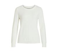 Vila Mujer Viril L/s O-Neck Knit Top-Noos Suéter Not Applicable, Alyssum Blanco, XS