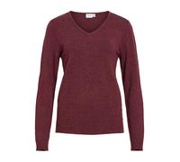 VILA Jersey 'VIRil' rojo oscuro L EUR