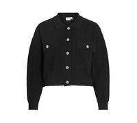 Vila Knitted Cardigan Short Black Beauty M Black Beauty M