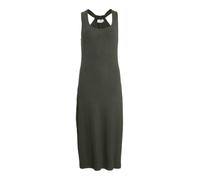 Vila L Vinimeo U-Neck S Midi Dress, Deep Depths, Mujeres
