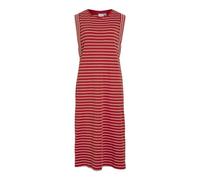 Vila L Viveriana O-Neck S Midi Dress, Aurora Red, Mujeres