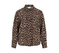 Vila Loose Shirt Viliopana Lio L/S Camiseta Holgada, Arena Brazzilian, 42 Mujeres