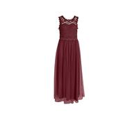 VILA Maxi vestido VILYNNEA rojo oscuro | 38