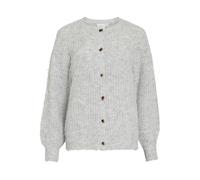 Vila mpe O-Neck L/S Knit Cardigan Noos, Color Gris., S