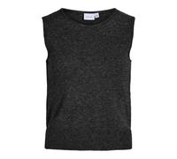 Vila Mujer Vililo O-Cuello S/L Knit Top/PB, Negro (Black Beauty), S