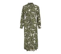 Vila Mujer Vimara Dura L/S Midi Dress/PB, Capulet Olive, 42