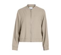 Vila Vipapaya L/S Bomber Jacket-Noos, Gris, 40 Mujeres
