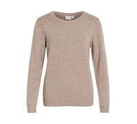 Vila Mujer Viril O-Neck L/S Knit Top-Noos, Halcón, M
