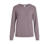 Vila Viril O-Neck L/S Knit Top-Noos, Toadstool, M para Mujer