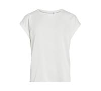 Vila Noos 14059563 - Camiseta de satén para Mujer, Blanco Nieve., 42