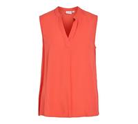 Vila Noos - Top para Mujer con Cuello en V y Cuello en V, Talla S, 1 Unidad, Coral, 40