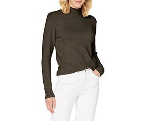 Vila NOS Viril Turtleneck L/S Knit Top - Noos Suéter Mujer