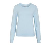 VILA O-Neck Knit Top Viril Noos Top de Punto con Cuello Redondo L/S, Nantucket Breeze, M Mujer, Nantucket Breeze, M