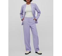 Vila Pantalón de mujer traje tiro alto. Lila 40