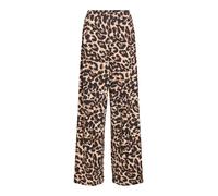 Vileoa Estampado De Leopardo Pantalones De Pierna Ancha S