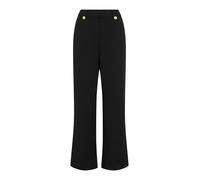 Vila Viclua Hw Wide Button Pants- Noos XS Negro