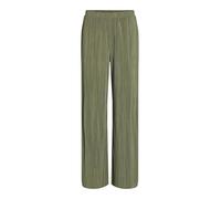 Vila Pantalones de Mujer Viplisa HW Wide Pants-Noos, Verde Aceite., L