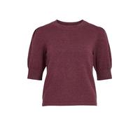 Vila Sleeve O-Neck Knit Top Viril Noos-Camiseta de Punto de Manga 2/4 con Cuello Redondo, Figura, L Mujeres