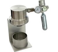 VILA SMO Cafetera Neumática De 58 Mm, Cafetera Manual De Presión De Aire con Válvula De Alivio De Presión Y Manómetro, Extracción De 9 Bares, 10 Depósitos De Dióxido De Carbono Large