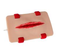 VILA SMO Ejercicios de sutura para el Control de hemorragias, Kit de simulación de heridas, diseño portátil, para Clases de Herramientas de educación médica. Ayuda para la práctica de la hemostasia.