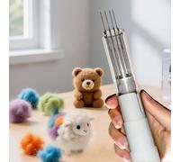 VILA SMO Electric Needle Felting Machine, 7-Needle Speed Adjustable Wool Felting Tool with 2cm Stroke & Transparent Shell, Easy Needle Change, for Quick Felting, DIY Wool Painting & Felted Crafts