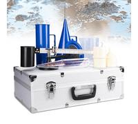 VILA SMO Kit De Viscosímetro para Lodos, Kit Portátil para Análisis De Lodos, con Hidrómetro, Reómetro Y Medidor De Contenido De Arena, Rango De 0,96 A 2 G/cm³, Precisión De 0,01 G/cm³, con Caja De