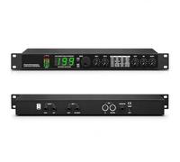 VILA SMO Ktv Pre-Stage Effector, Digital Reverb Effector, Perangkat Efek Digital Profesional Dsp, Dispositivo De Efectos Digitales Profesionales De Dos Vías, Compatible con Conexión Midiin/out/Thru