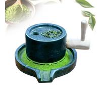 VILA SMO Molino De Piedra, Pequeño Molinillo para Té Matcha En Polvo, Estilo Retro, Molienda Fina, Fácil De Usar, para Moler Alimentos Secos Y Húmedos como Granos, Legumbres Y Cebada.