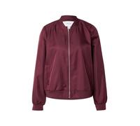 VILA Sudadera con cremallera 'VIPapaya' rojo rubí XXL EUR
