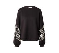 VILA Sudadera 'VISIFFI' negro / blanco M negro / blanco