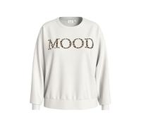 Vila Sweat Visiffi Love L/S Sudader/LC, Cloud Dancer, XL para Mujer