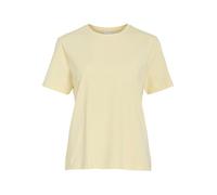 Vila T-Shirt Camiseta Vinora S/S-Noos, Color Amarillo Pastel, S Mujeres