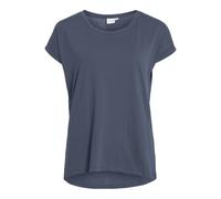 Vila T-Shirt Vidreamers New Pure Noos-Camiseta, Vintage Indigo, L Mujeres