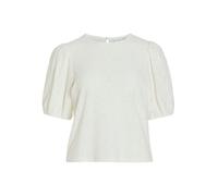 Vila Neck Top Vikally Noos-Camiseta de Cuello Redondo 2/4, Optical Snow, M Mujeres