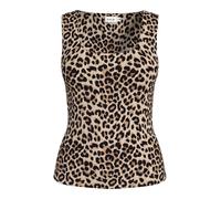 VILA Top 'Kenza' marrón / negro XL marrón / negro