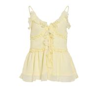 VILA Top 'VIFalia' amarillo claro L amarillo claro