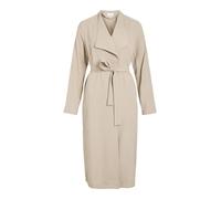 Vila Trenchcoat Belted Feather Gray 40 Feather Gray 40