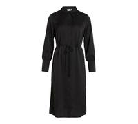 VILA Vestido camisero negro, Talla 36