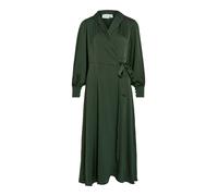 VILA Vestido camisero 'VIENNA RAVENNA' verde oscuro, Talla 34