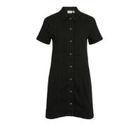 VILA Vestido camisero 'VINisa' negro denim 36 negro denim