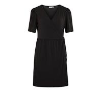 Vila Vestido Corto Vinayeli S/S para Mujer, Negro (Black Beauty), M