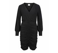 Vila Vestido de cóctel para Mujer Vipartina L/S Dress-Noos, Negro, L