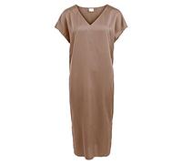 Vila Vestido de Mujer Viellette Cuello en V S/S Dress/Su-Noos, Portabella, 40