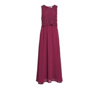 Vila Lace Dress Vimilina-Vestido de Encaje Noos/DC, Anémona, 46 Mujer, Anémona, 46