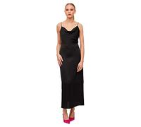 Vila Vestido Largo de Noche VIRavenna para Mujer con Espalda Baja, Negro, 38