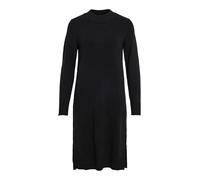 Vila Viril Crew Neck L/S Midi Dress-Noos Vestido, Negro, M Mujeres