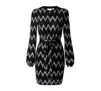 Vila Tie Belt Short Dress Visascha L/S Vestido Corto con cinturón de Corbata/ka, Negro, M Mujeres