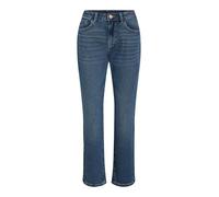 Vila Vialice RW Straight Jeans MBD Sol91-Noos, Medio De Mezclilla Azul, 38W / 32L