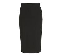 Vila Viarmerone HW Tube Skirt-Noos Falda de Punto, Negro, S para Mujer