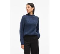 Vila Vibennu Funnelneck L/S Knit Top S Azul